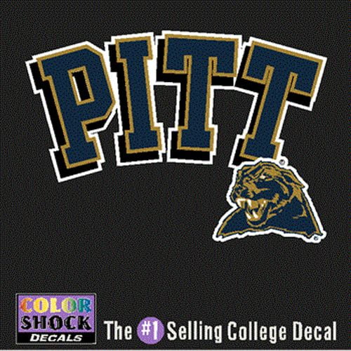 Pittsburgh Panthers Mascot with Pittsburgh Sign Ornament